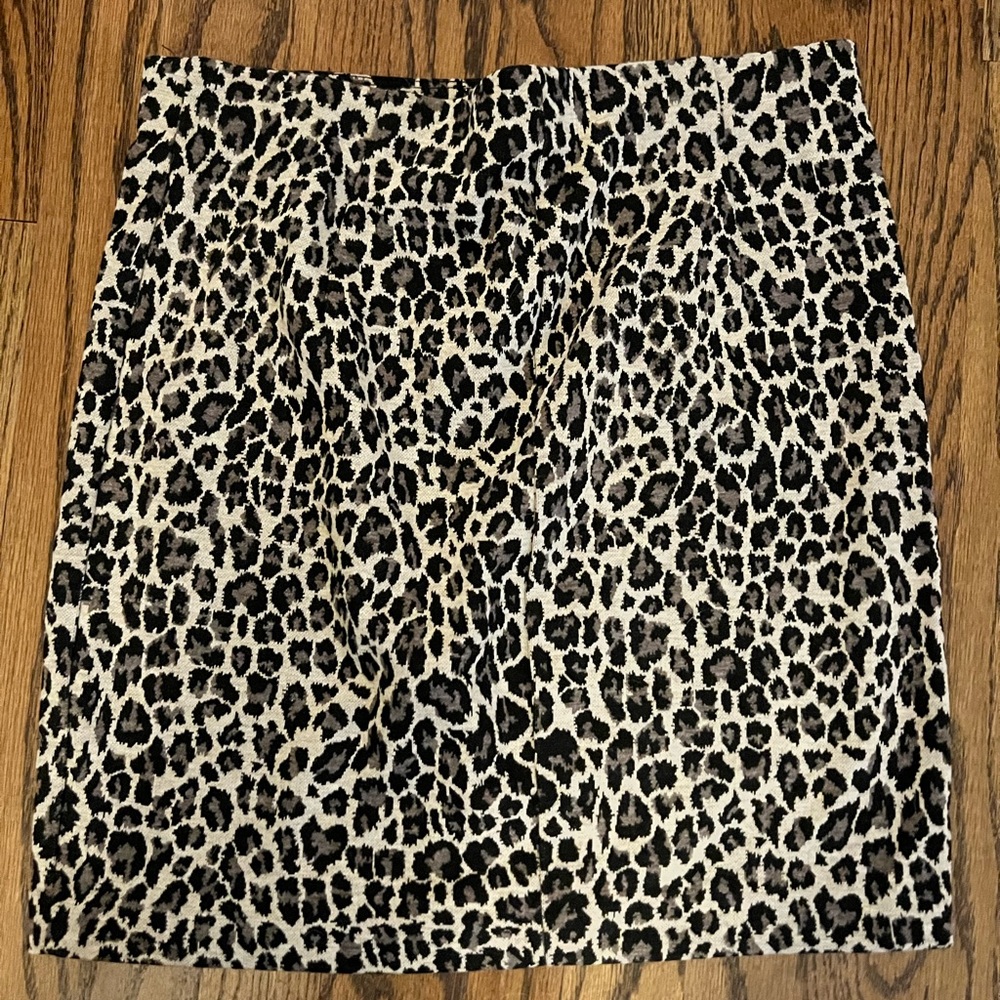 Leopard Dynamite Skirt Medium